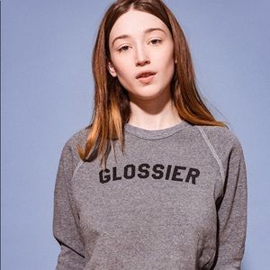 Glossier Sweatshirt Size Small